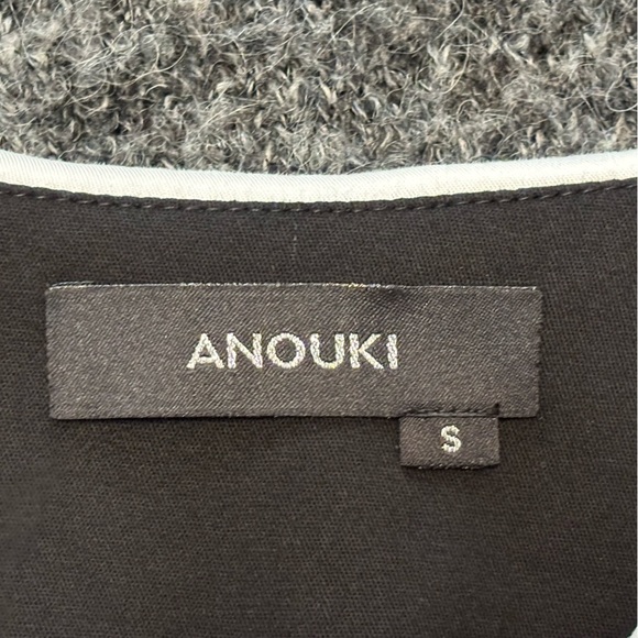 Anouki Designer Sz S Amore Black And White Mermaid Cotton Dress New Wit… - Picture 10 of 15